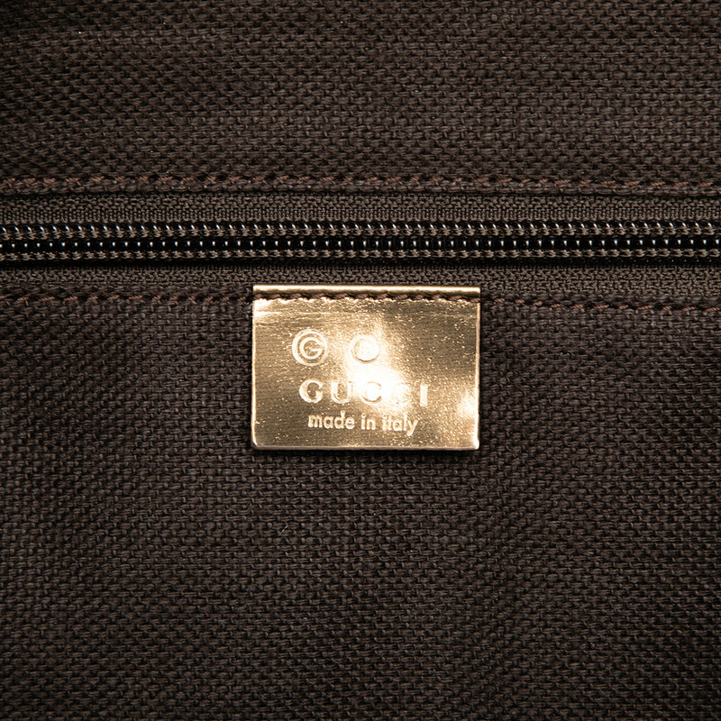 GG Canvas Web Tote - Image 5