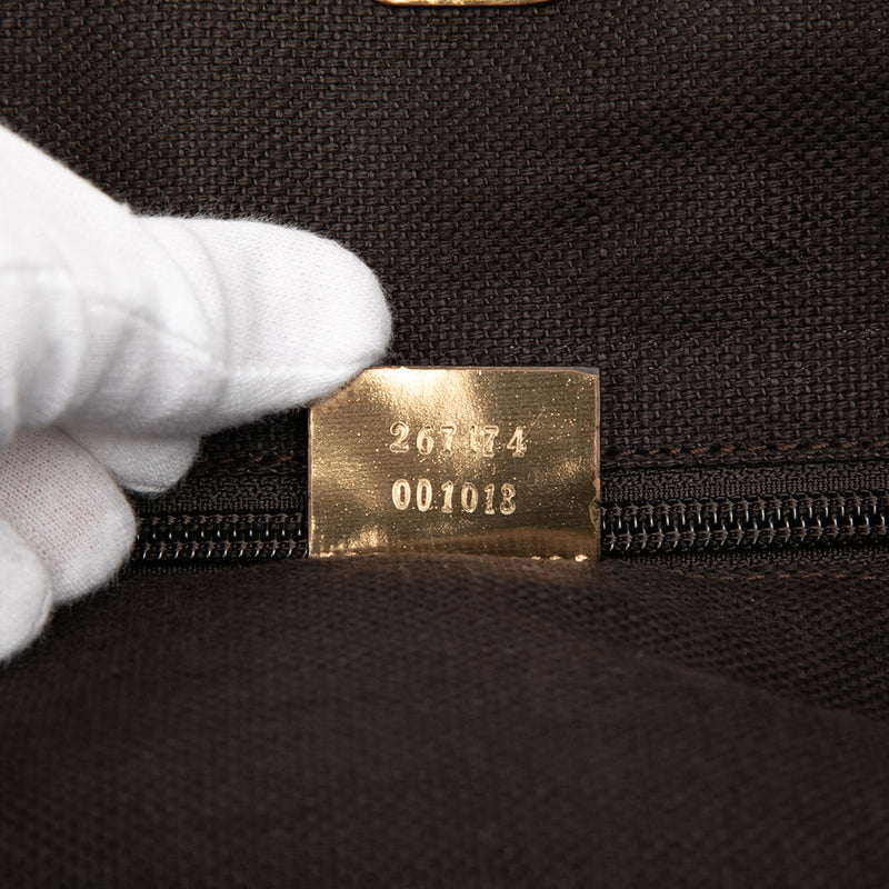 GG Canvas Web Tote - Image 6