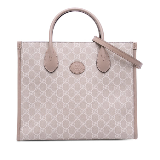 Small GG Supreme Interlocking G Tote - Image 1