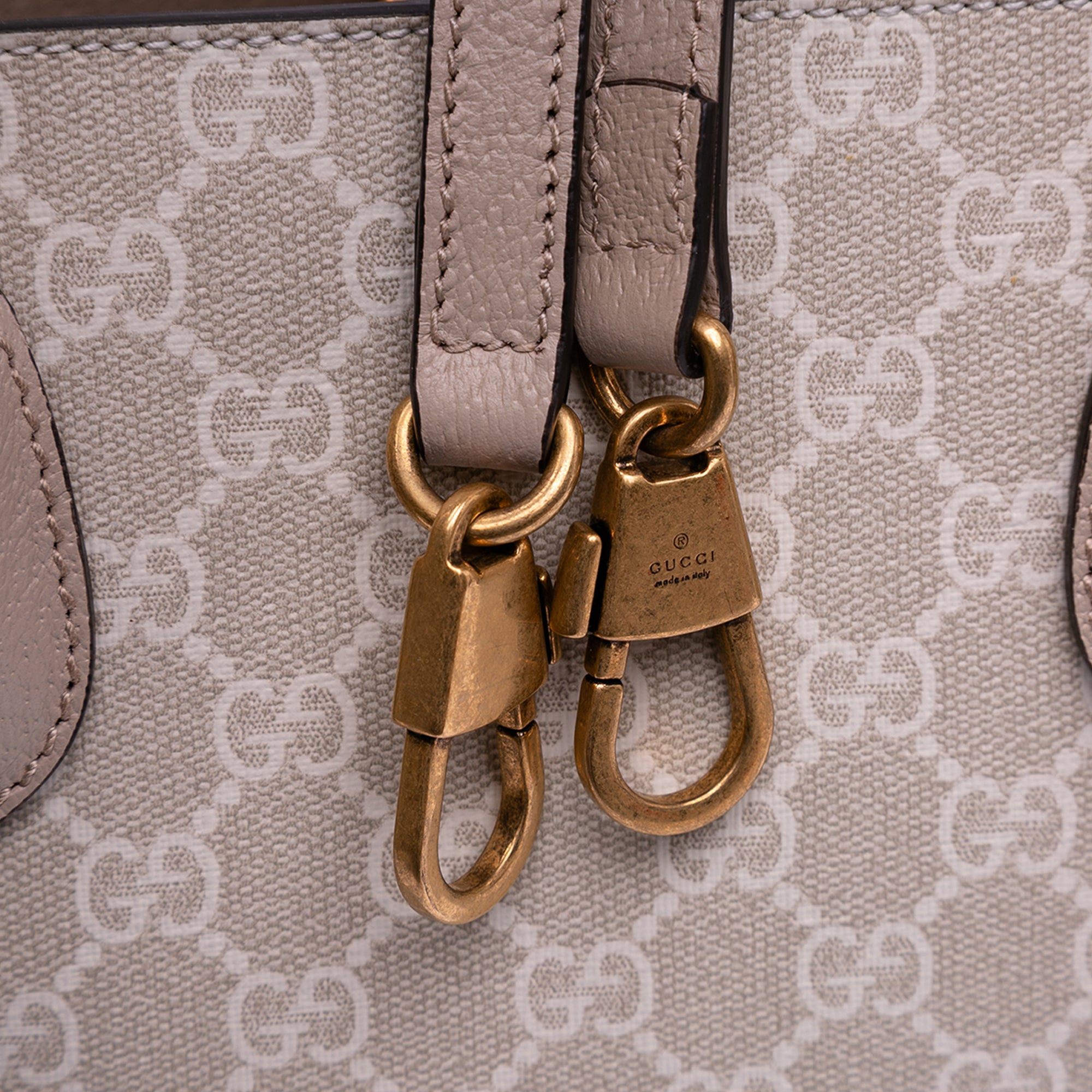 Small GG Supreme Interlocking G Tote - Image 9