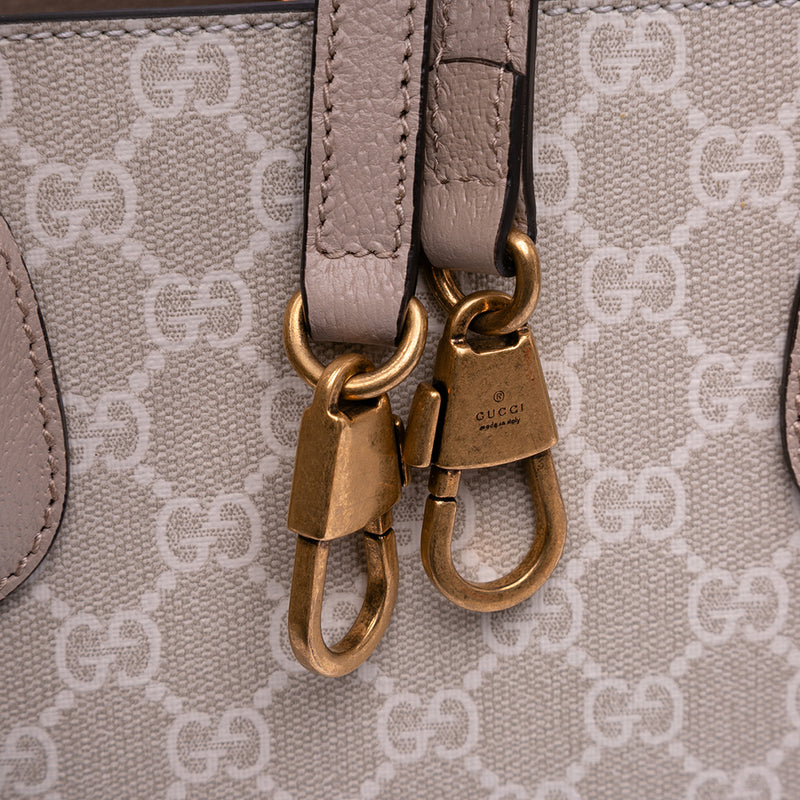 Small GG Supreme Interlocking G Tote - Image 9