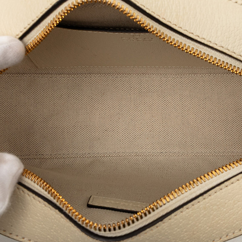 Small GG Supreme Textured Calfskin Web Ophidia Camera Bag - Image 4