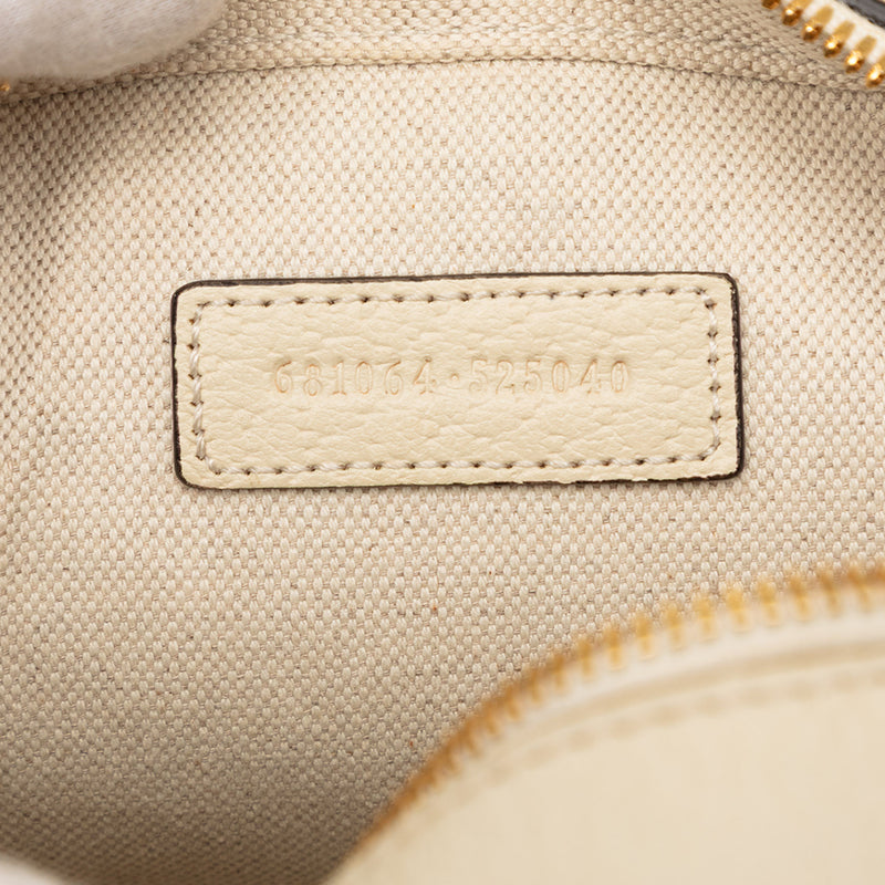 Small GG Supreme Textured Calfskin Web Ophidia Camera Bag - Image 5