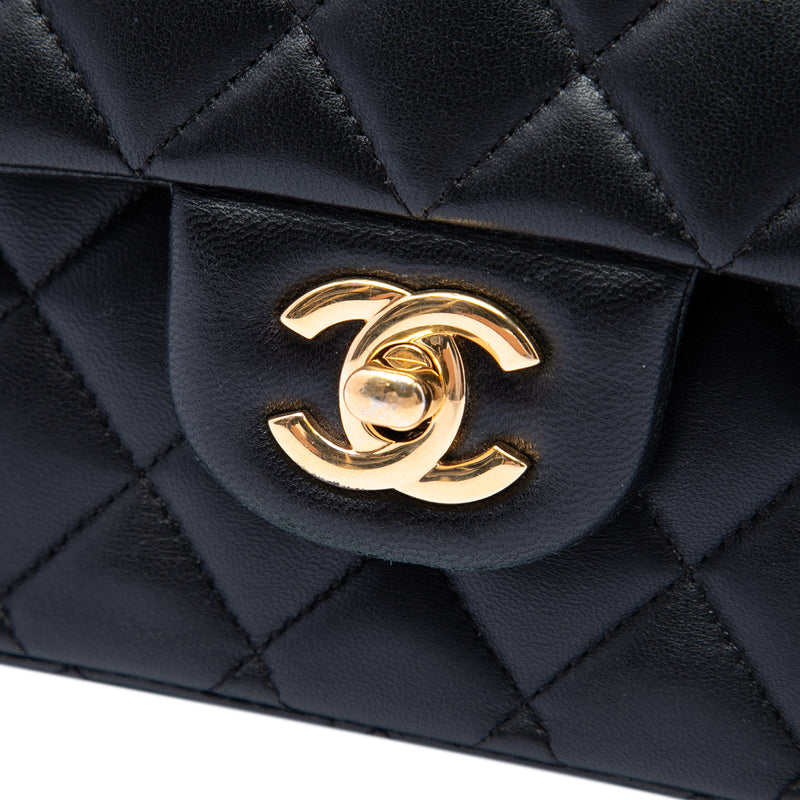 Medium Classic Lambskin Double Flap - Image 5