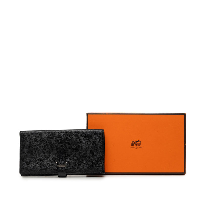 Chevre Mysore Bearn Soufflet Long Wallet - Image 9