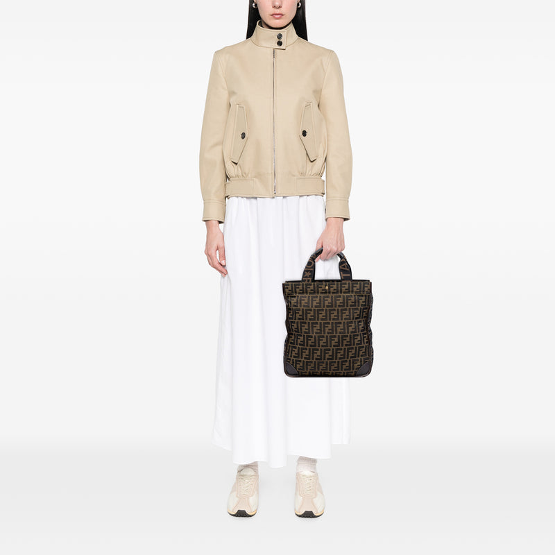 Zucca Canvas Shopping Tote - Image 6