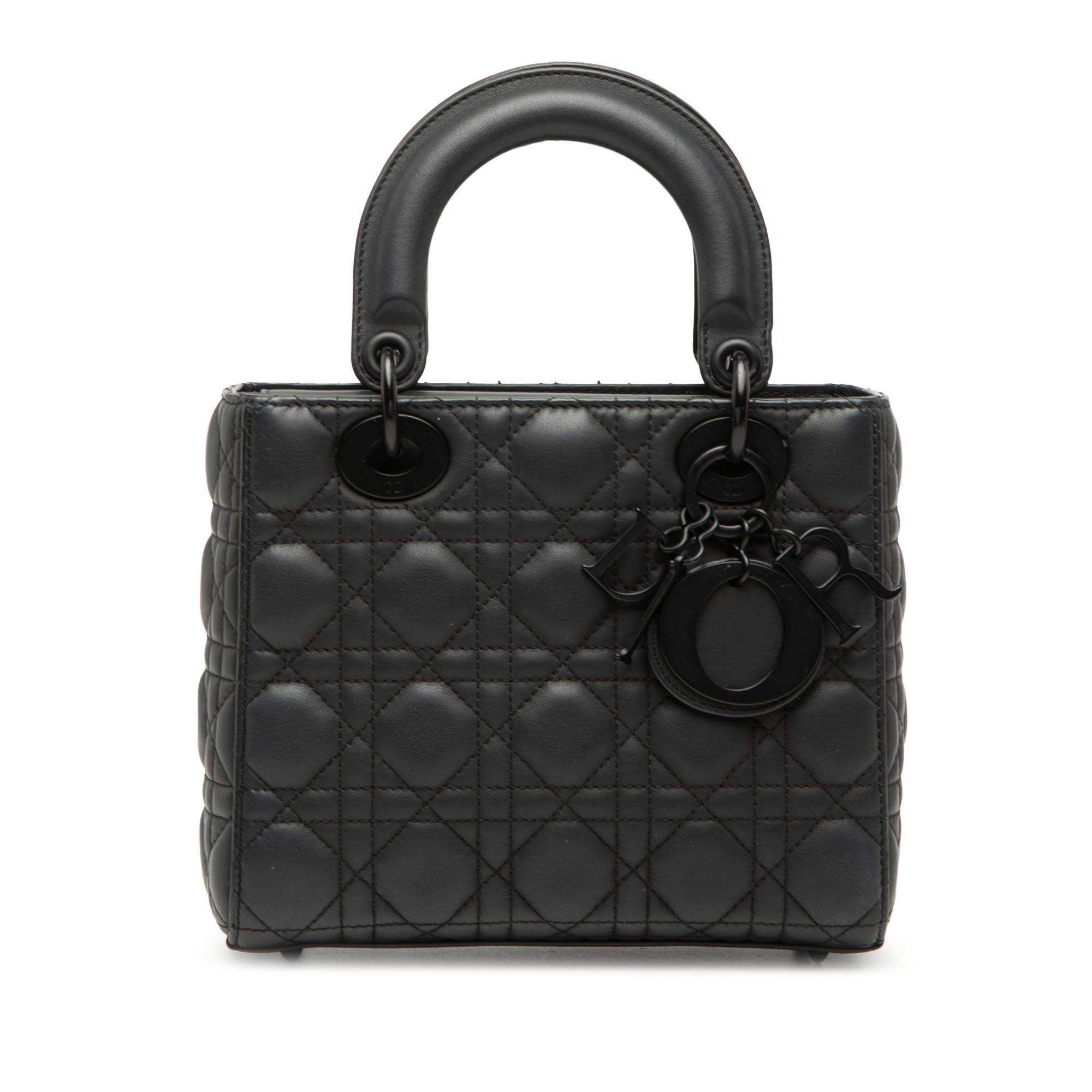 Small Ultra Matte Calfskin Cannage My ABCDior Lady Dior - Image 1