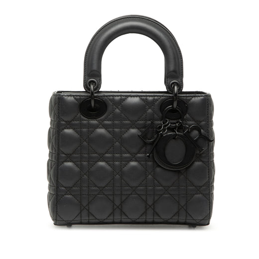 Small Ultra Matte Calfskin Cannage My ABCDior Lady Dior - Image 1