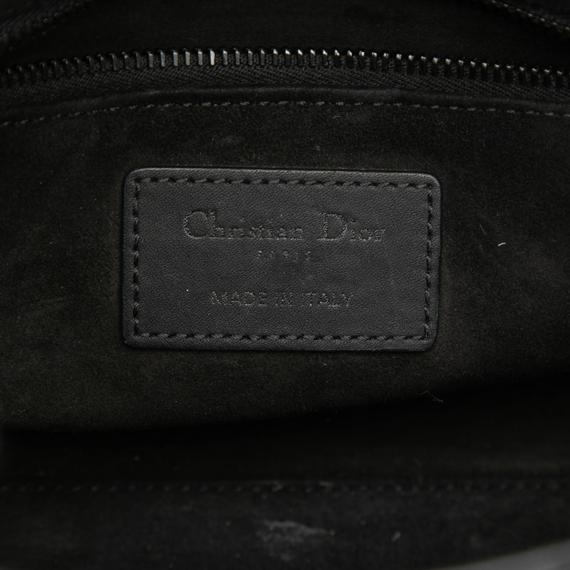 Small Ultra Matte Calfskin Cannage My ABCDior Lady Dior - Image 5