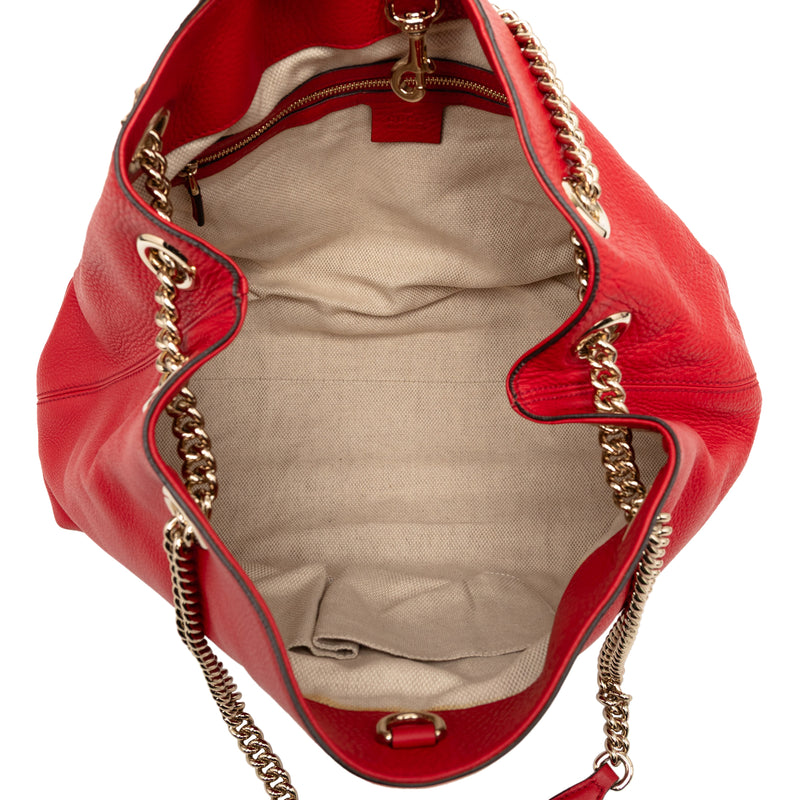 Medium Calfskin Soho Chain Tote - Image 4