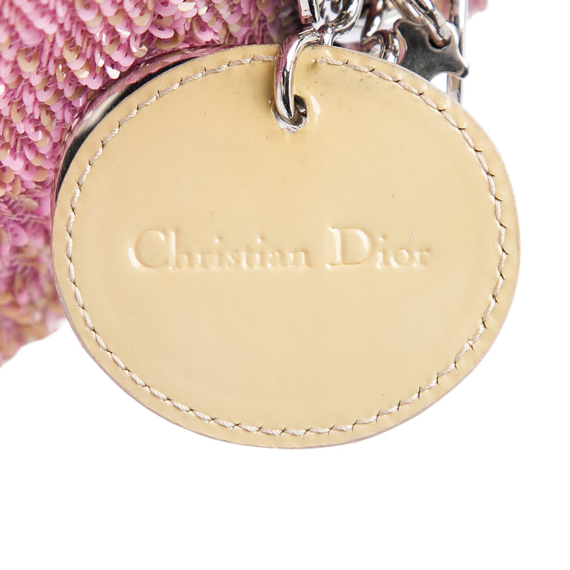 Mini Patent Sequined Lady Dior - Image 5