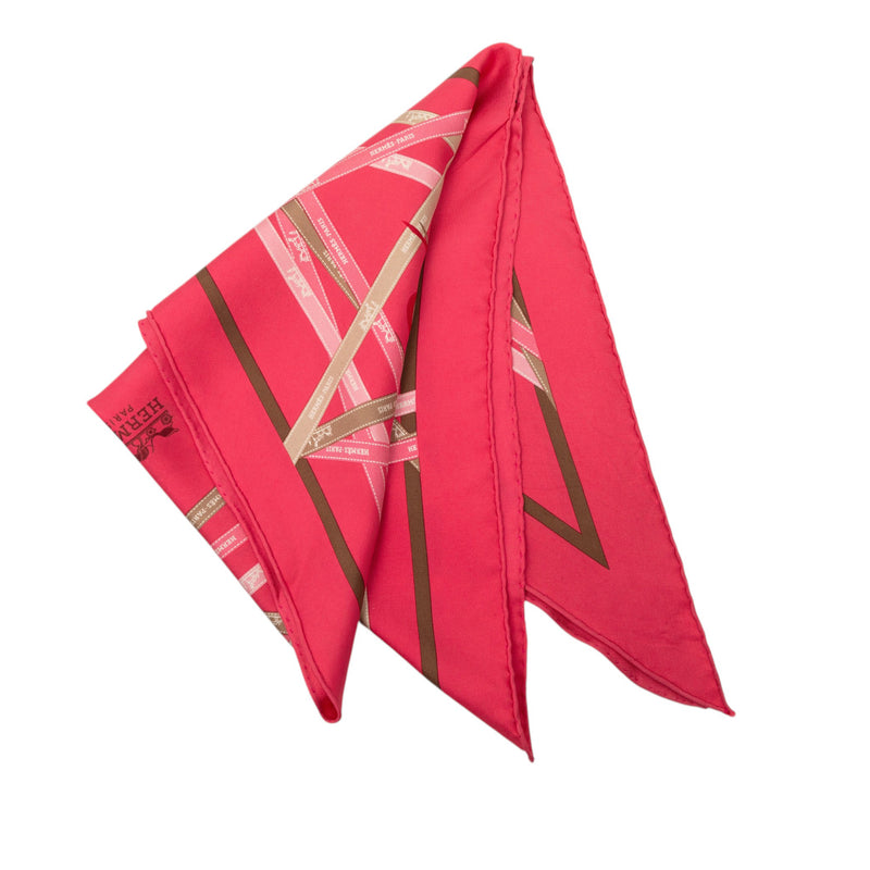 Bolduc Silk Pointu Triangle Scarf 90