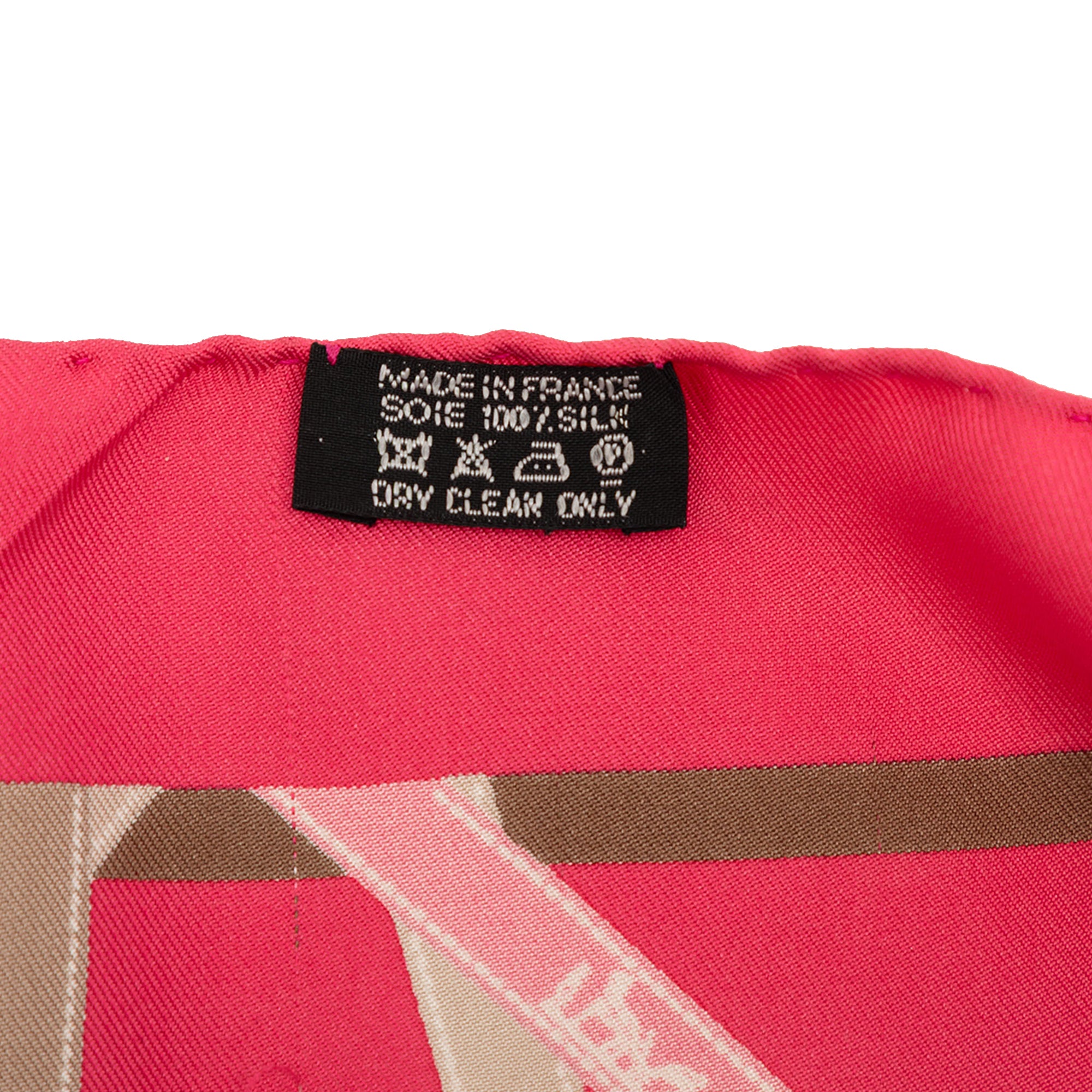 Bolduc Silk Pointu Triangle Scarf 90 - Image 5