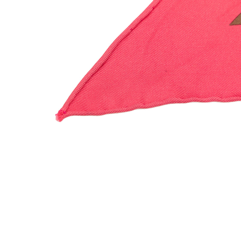 Bolduc Silk Pointu Triangle Scarf 90 - Image 6