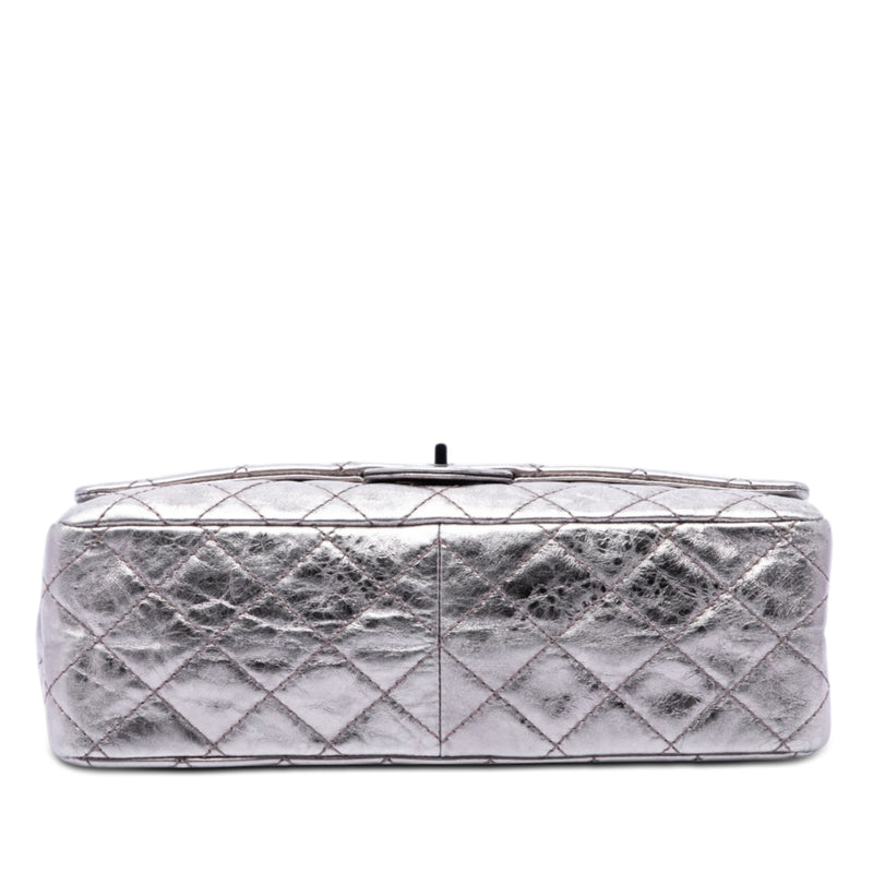 Quilted Metallic Aged Calfskin Reissue 2.55 Double Flap 226 - Image 3