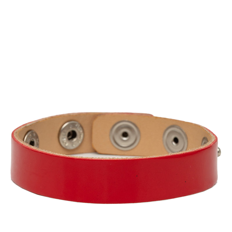 Studded CC Calfskin Logo Bracelet - Image 3