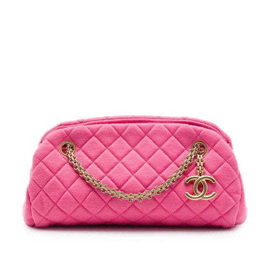 Small Quilted Jersey Just Mademoiselle Bowling Bag - Image 1