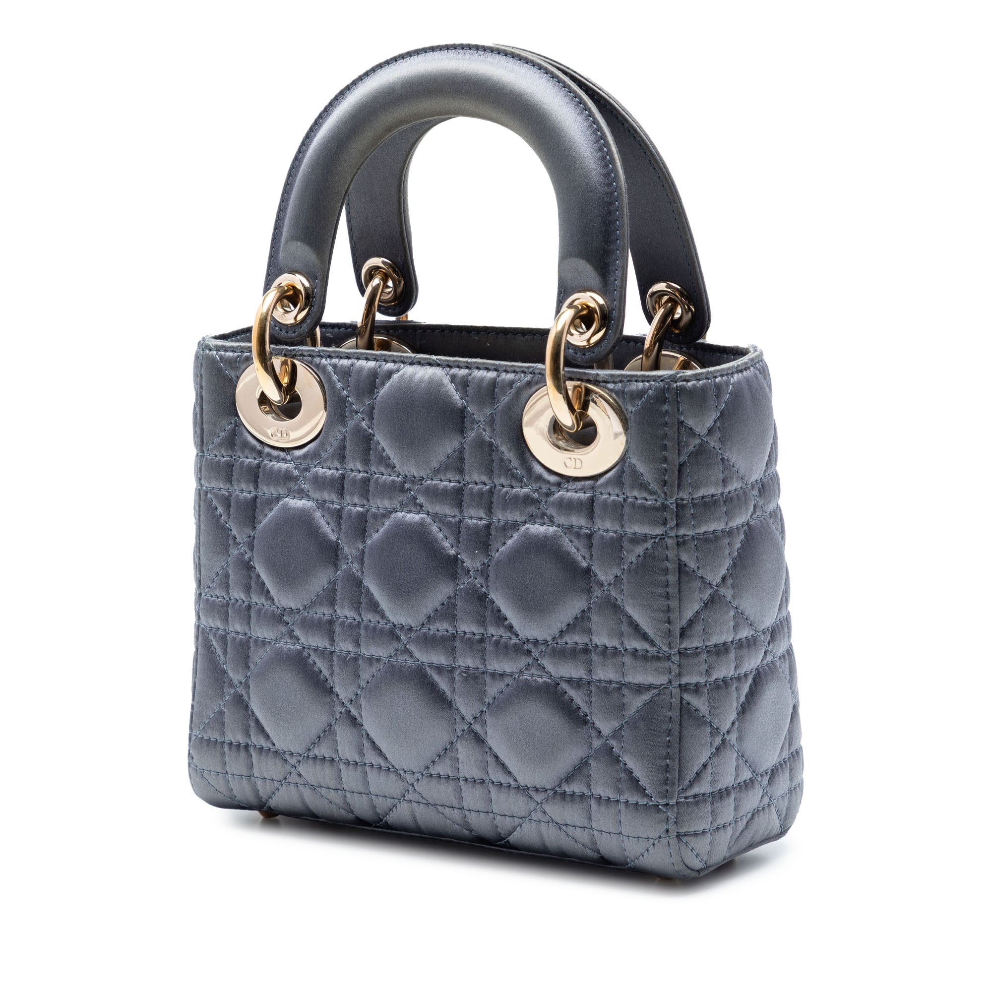Mini Satin Cannage Swarovski Crystal Lady Dior - Image 2