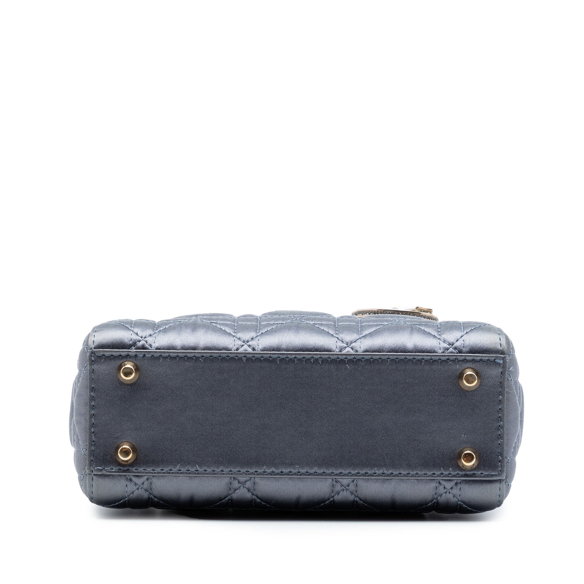 Mini Satin Cannage Swarovski Crystal Lady Dior - Image 3