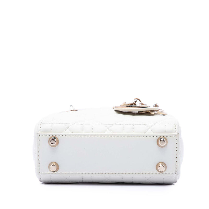 Micro Lambskin Cannage Lady Dior - Image 3