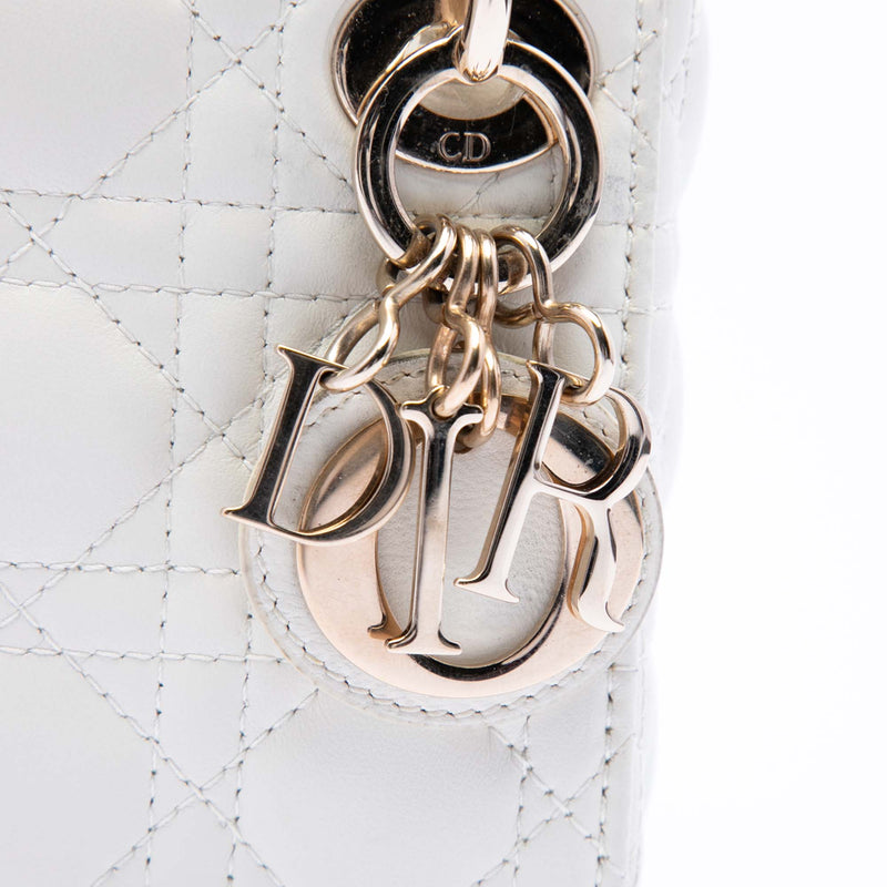 Micro Lambskin Cannage Lady Dior - Image 5