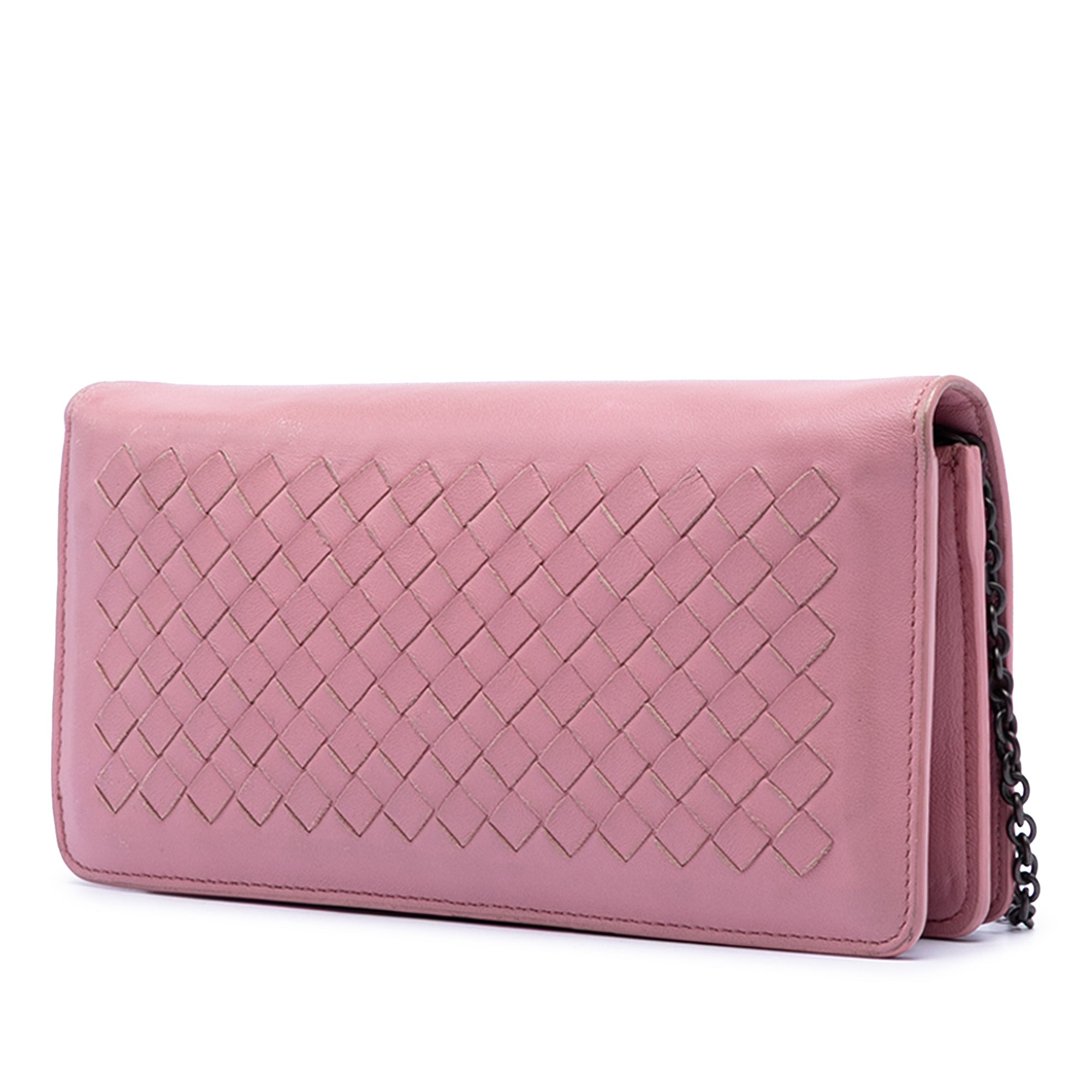 Nappa Intrecciato Continental Wallet on Chain - Image 2