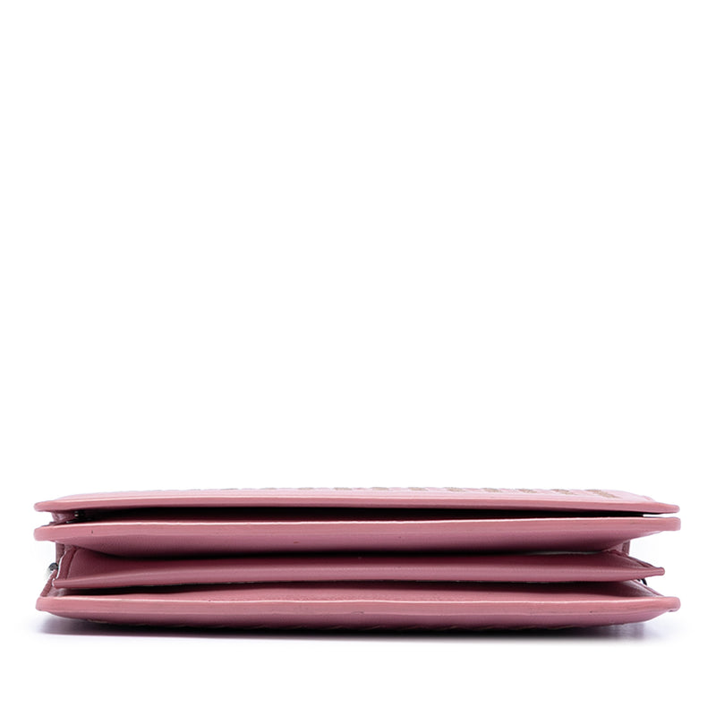 Nappa Intrecciato Continental Wallet on Chain - Image 3