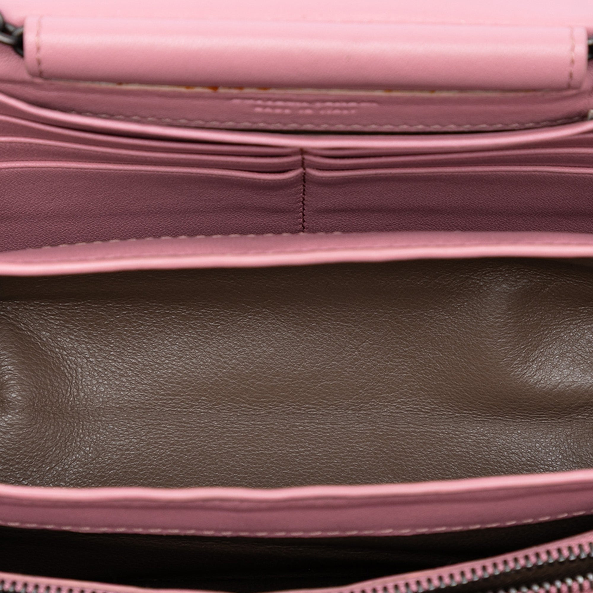 Nappa Intrecciato Continental Wallet on Chain - Image 4