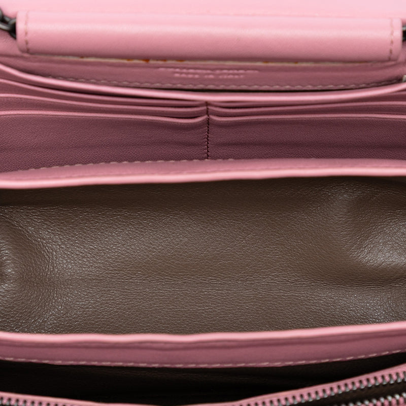 Nappa Intrecciato Continental Wallet on Chain - Image 4