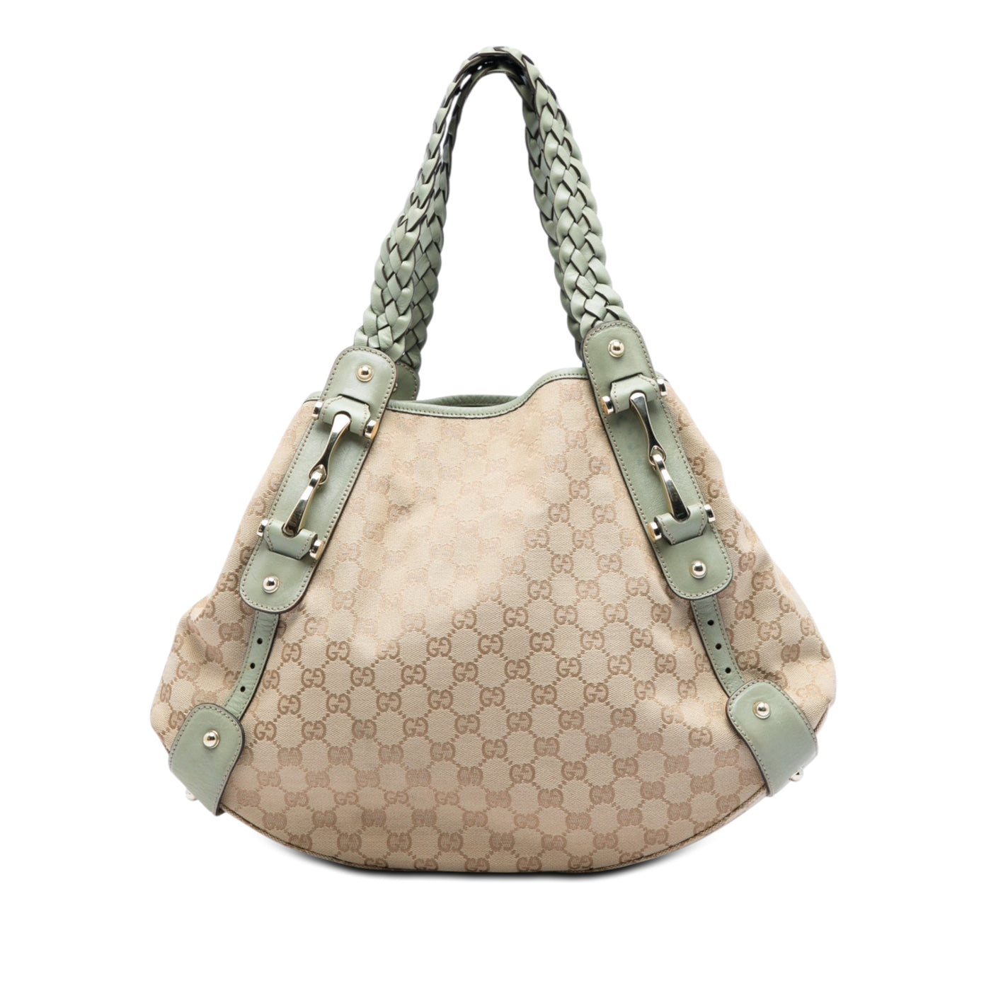 GG Canvas Horsebit Pelham Shoulder Bag - Image 1