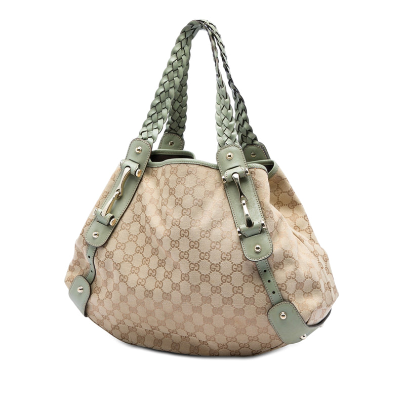 GG Canvas Horsebit Pelham Shoulder Bag - Image 2