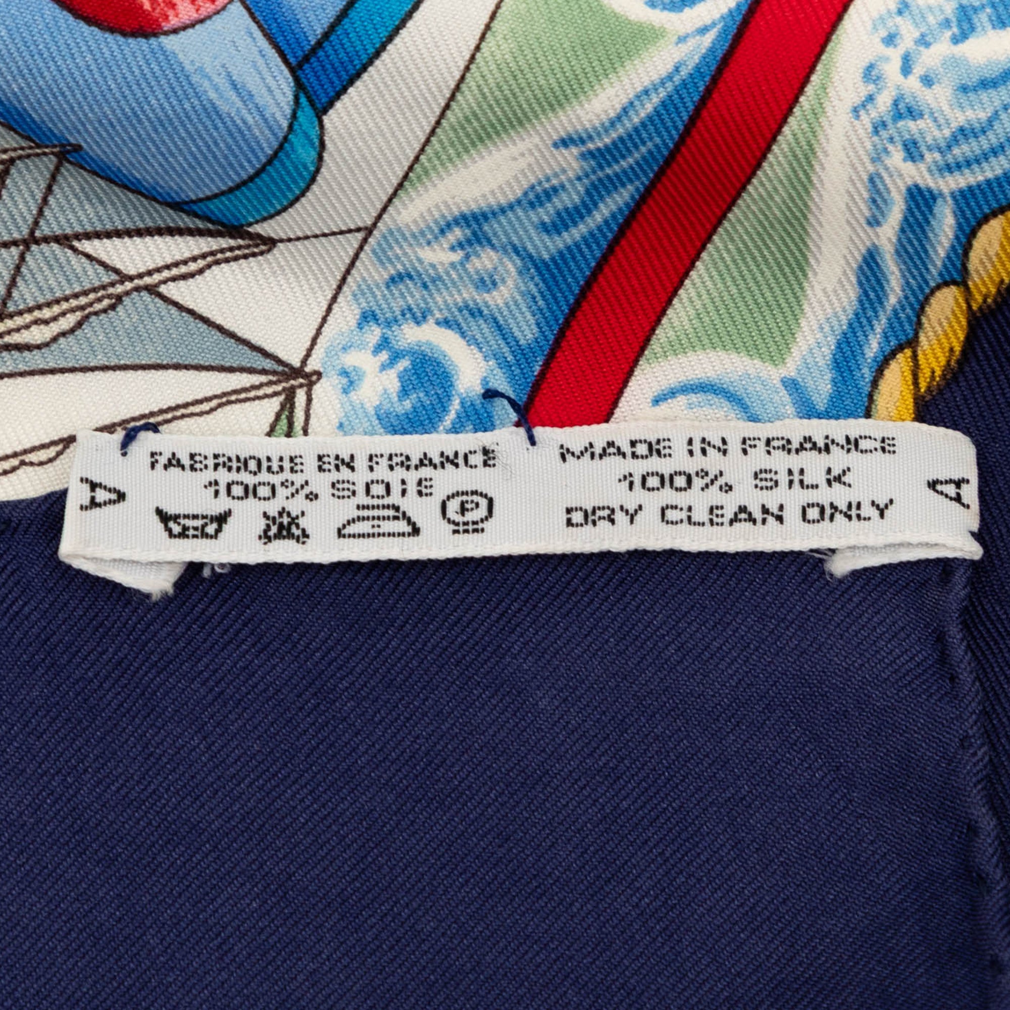 Vive le Vent Silk Scarf 90 - Image 3