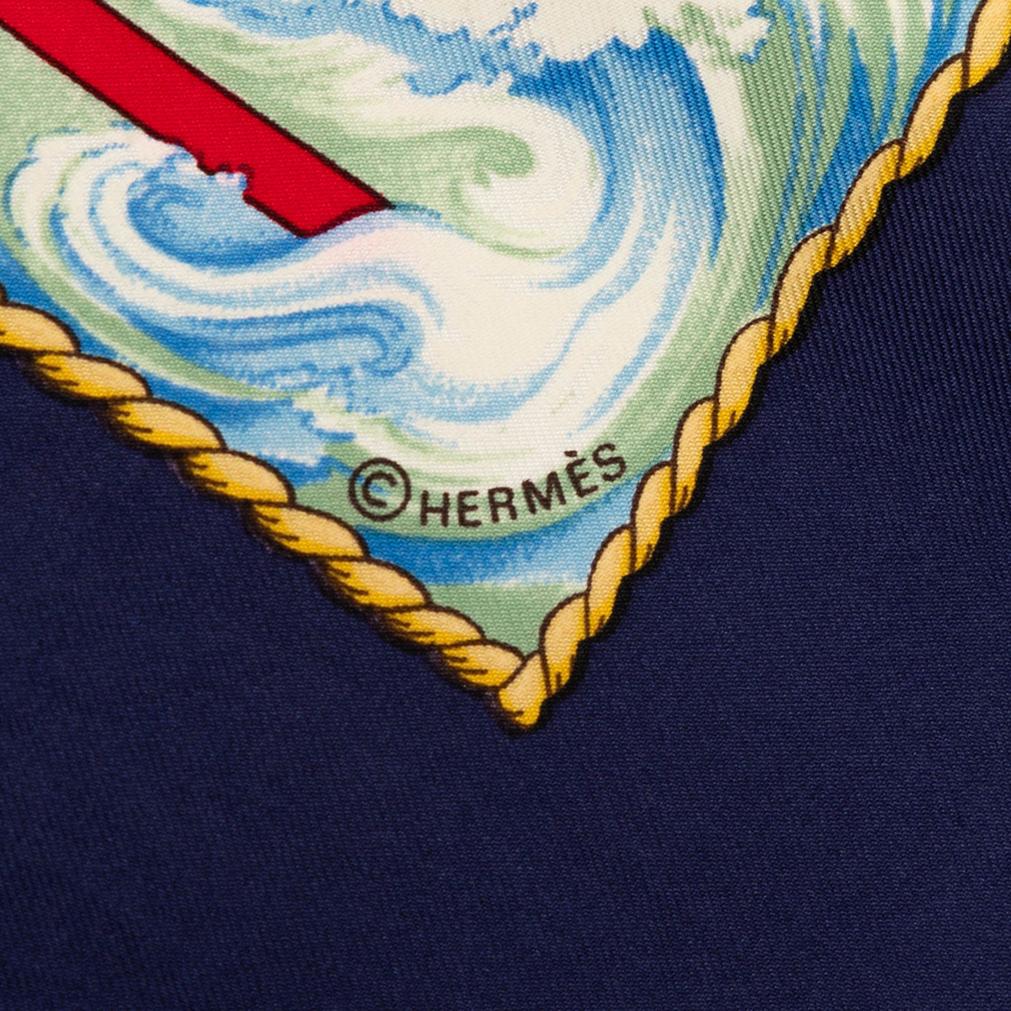 Vive le Vent Silk Scarf 90 - Image 6