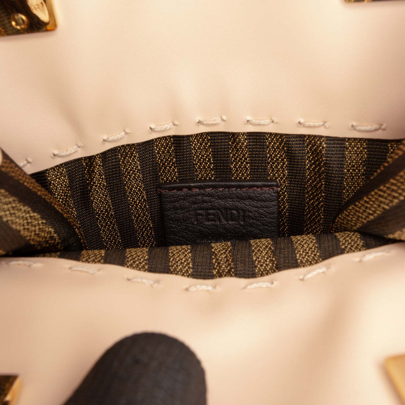 Mini Leather Sunshine Shopper Tote - Image 6