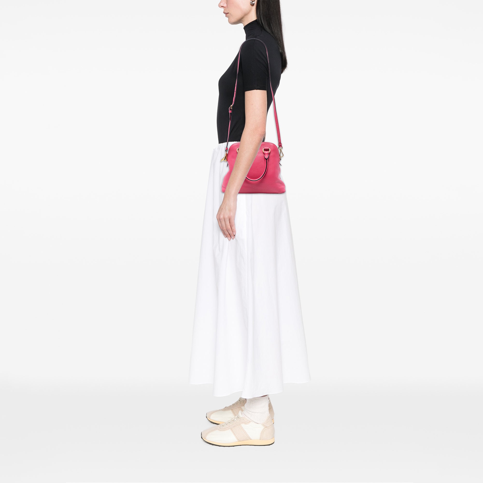 Vitello Daino Dome Satchel - Image 6