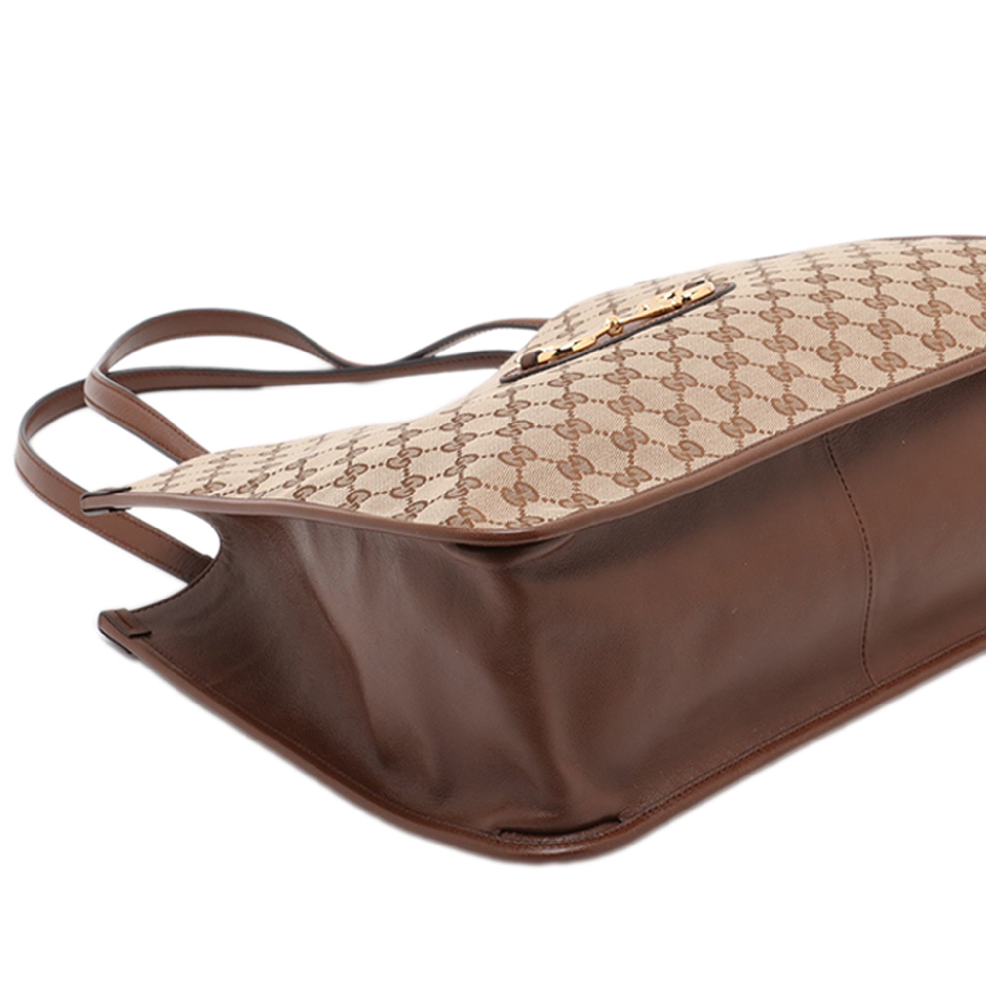 Medium GG Canvas Horsebit 1955 Tote - Image 3
