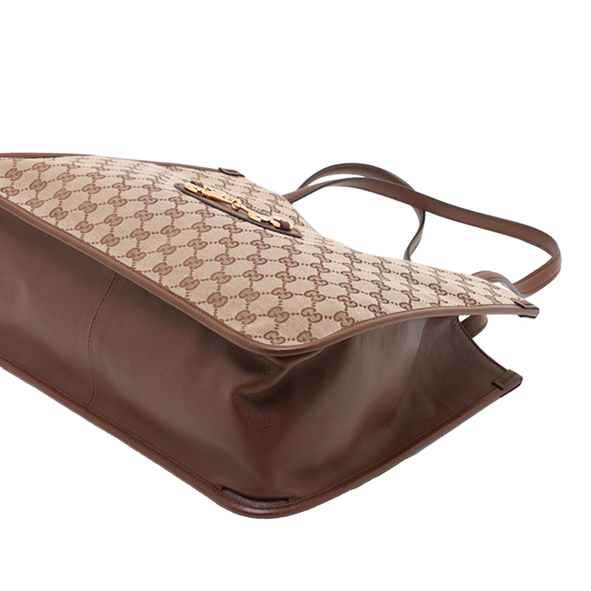 Medium GG Canvas Horsebit 1955 Tote - Image 4