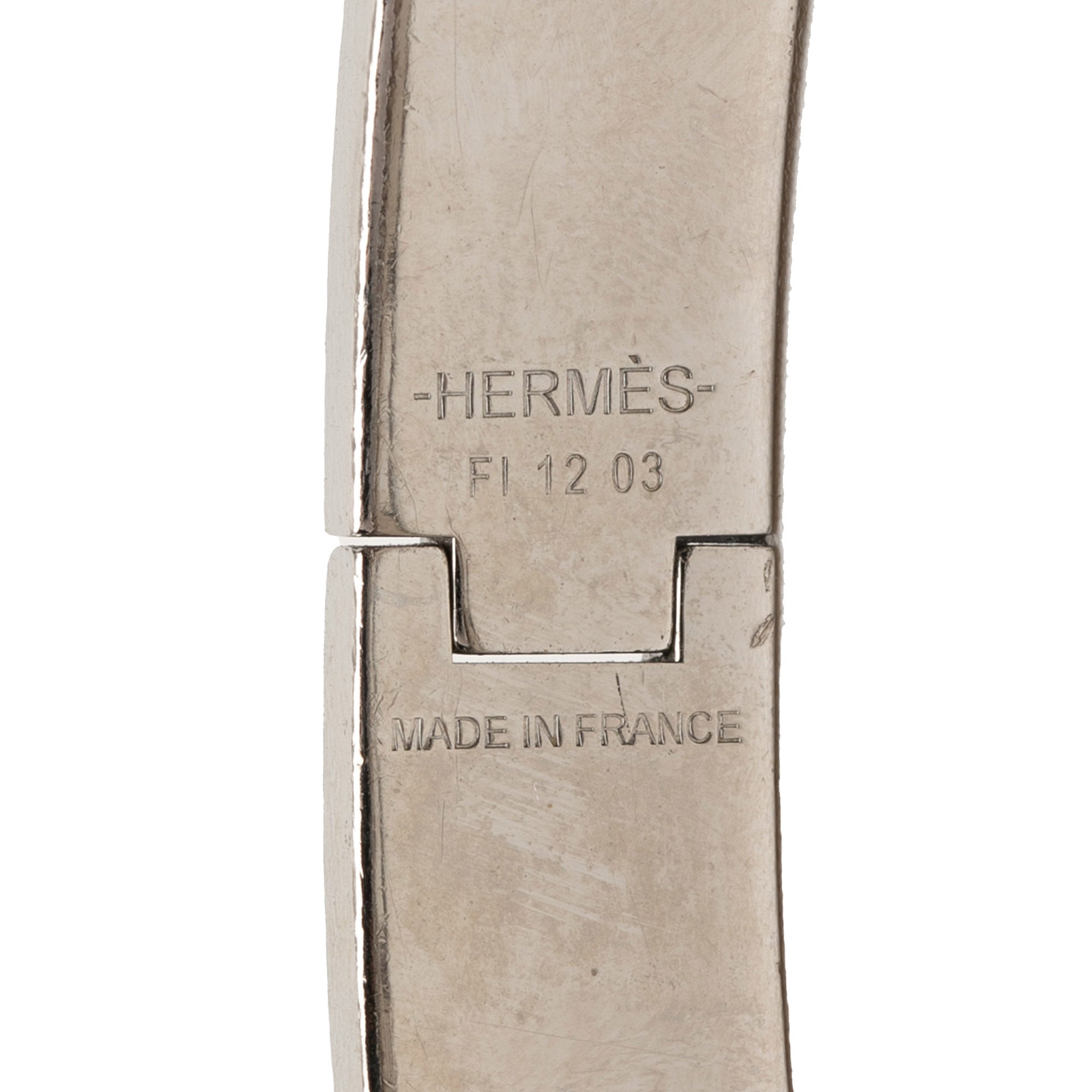 Narrow Enamel Clic H Bracelet PM - Image 4