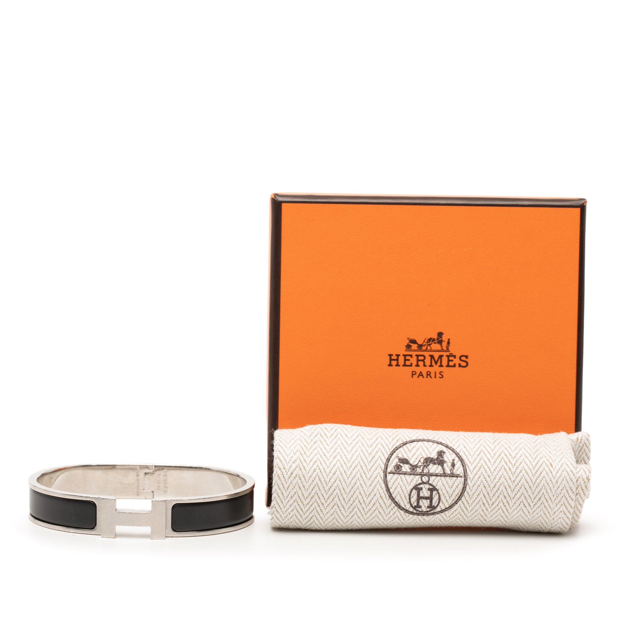 Narrow Enamel Clic H Bracelet PM - Image 5