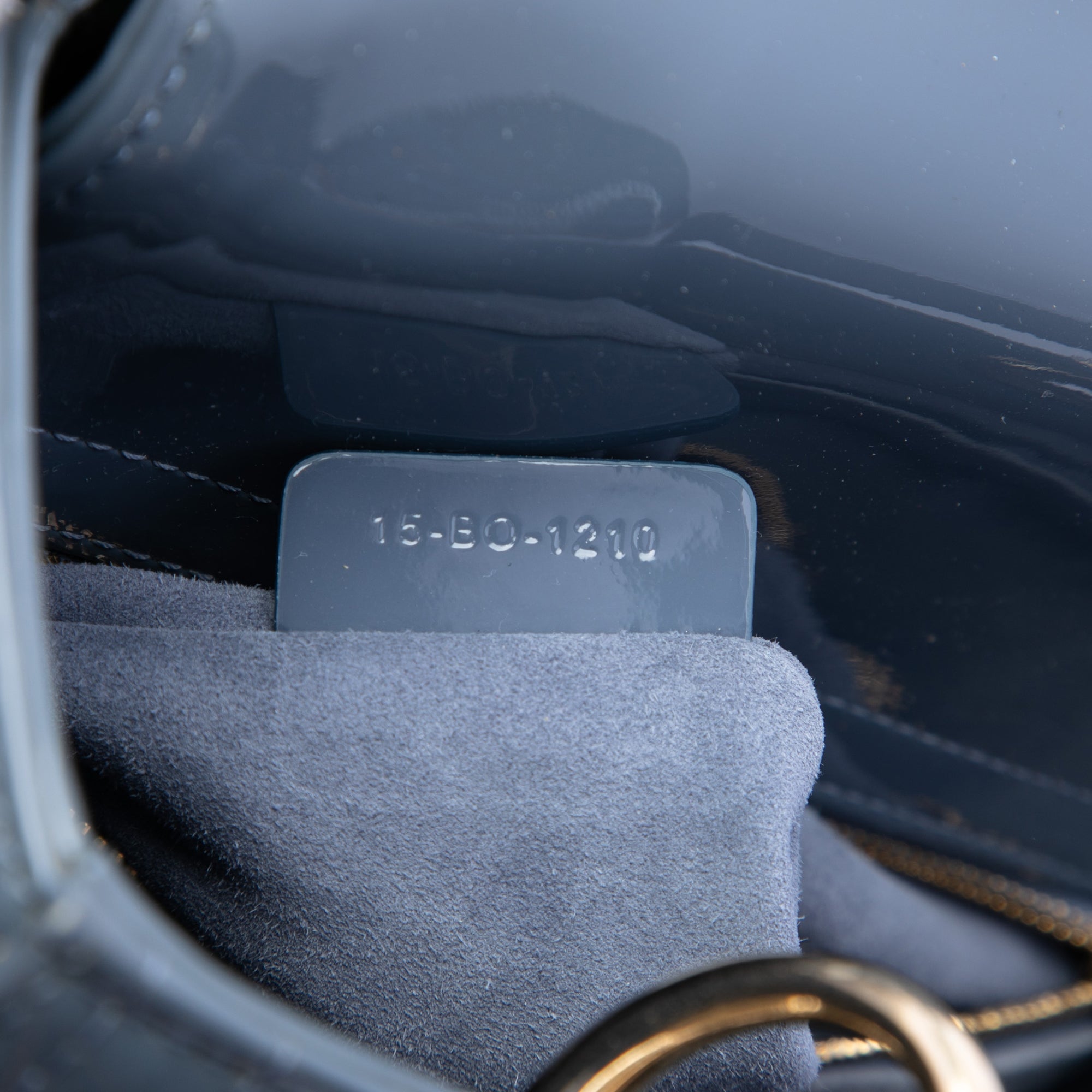 Medium Patent Cannage Lady Dior - Image 5