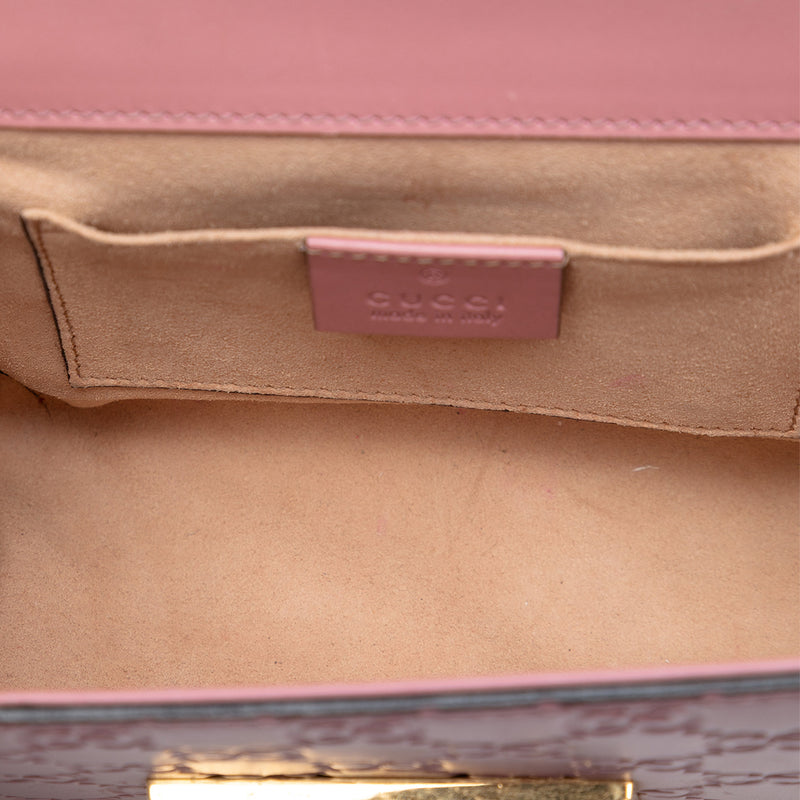 Small Guccissima Padlock Crossbody - Image 4