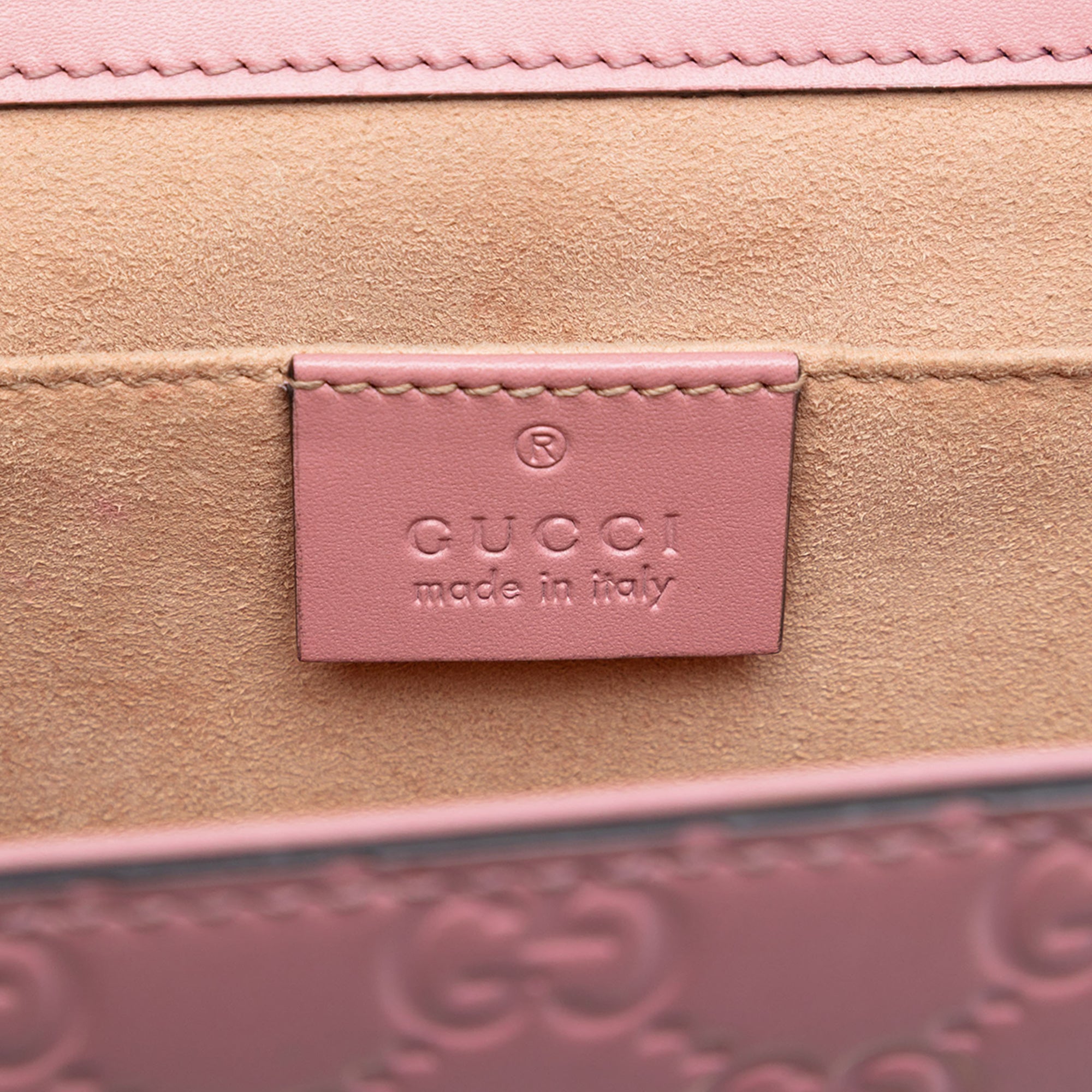 Small Guccissima Padlock Crossbody - Image 5