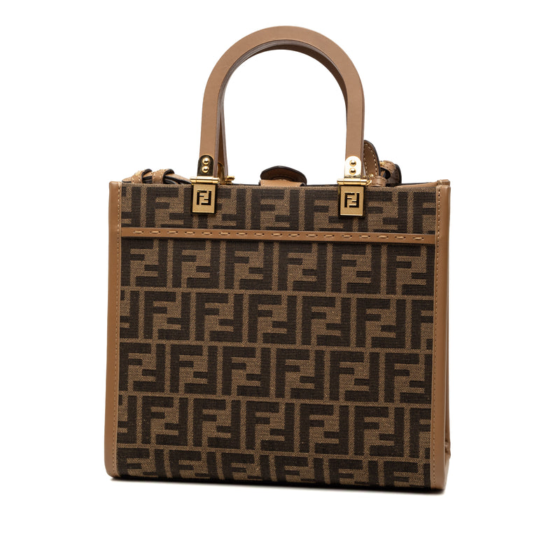 Small Zucca Canvas Sunshine Shopper Tote - Image 2