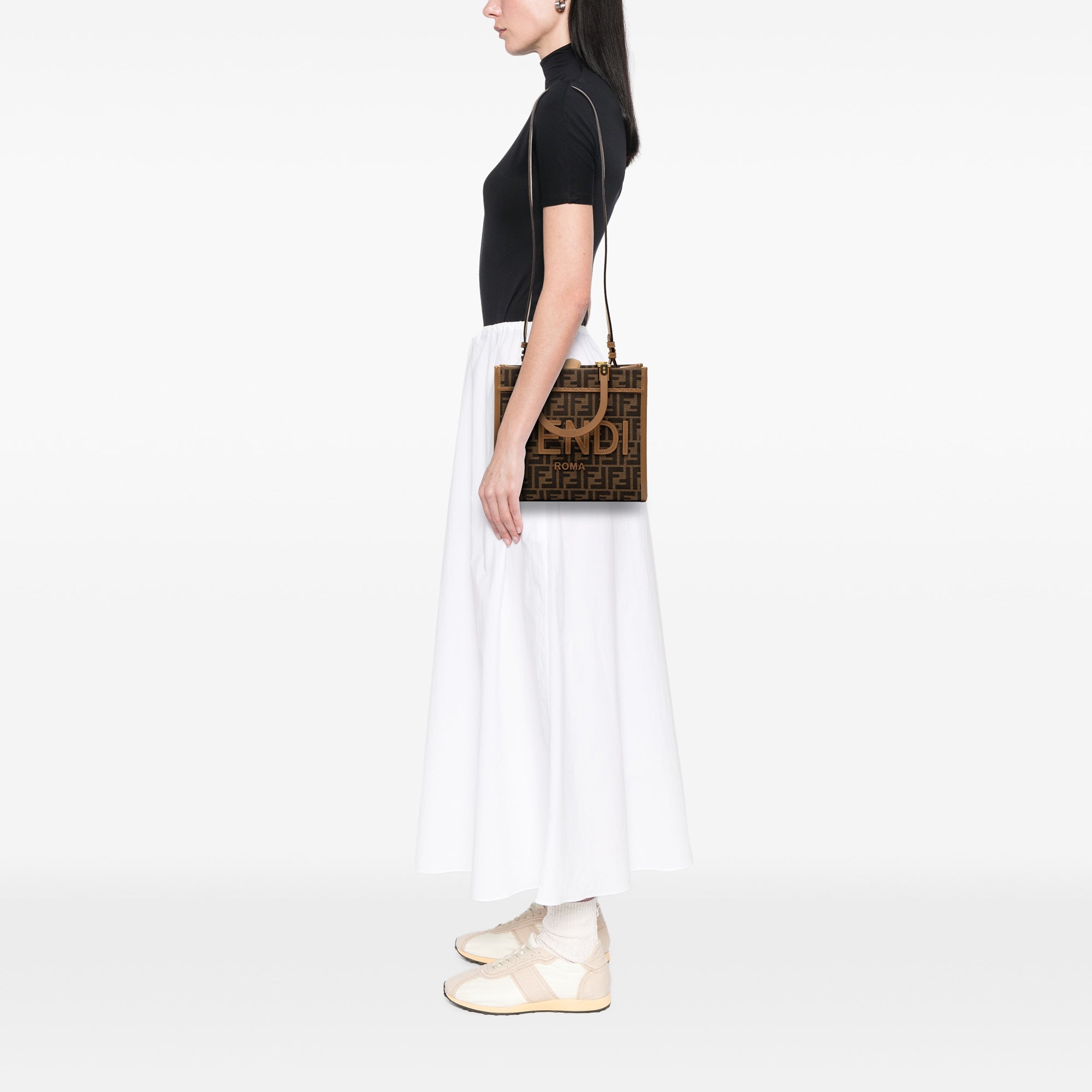 Small Zucca Canvas Sunshine Shopper Tote - Image 7