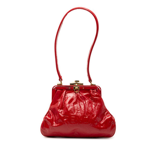 Patent Frame Shoulder Bag - Image 1