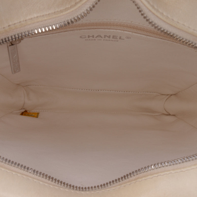 Tweed and Resin Zipped Shopping Bag - Image 4