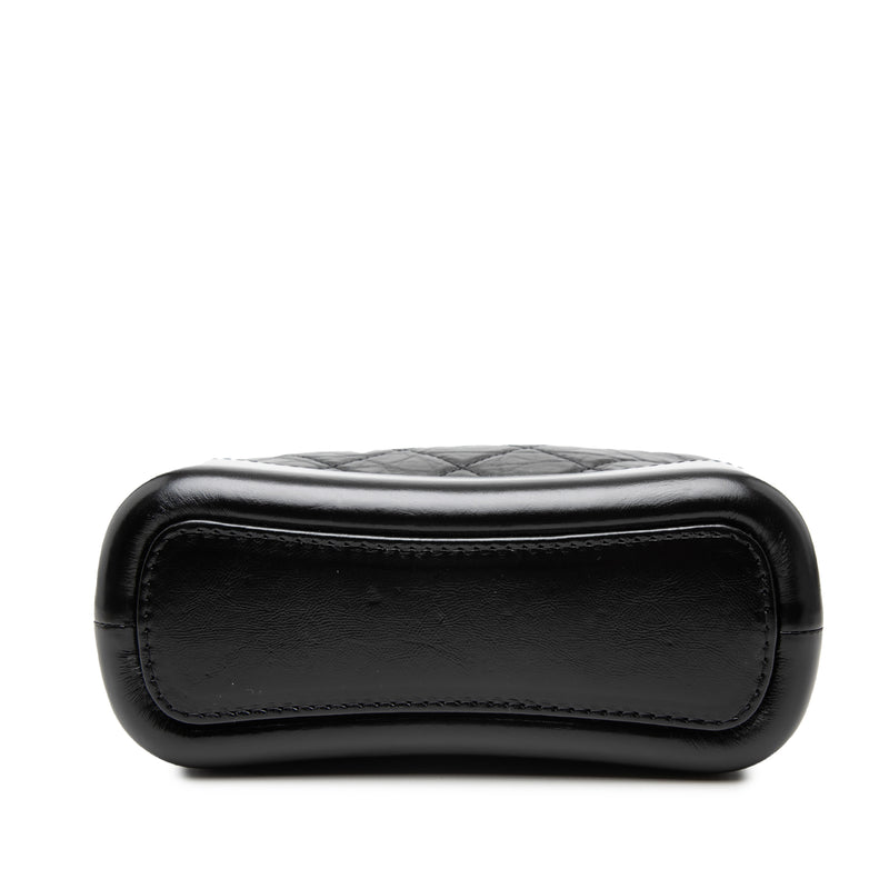 Small Quilted Aged Calfskin Gabrielle Hobo - Image 3