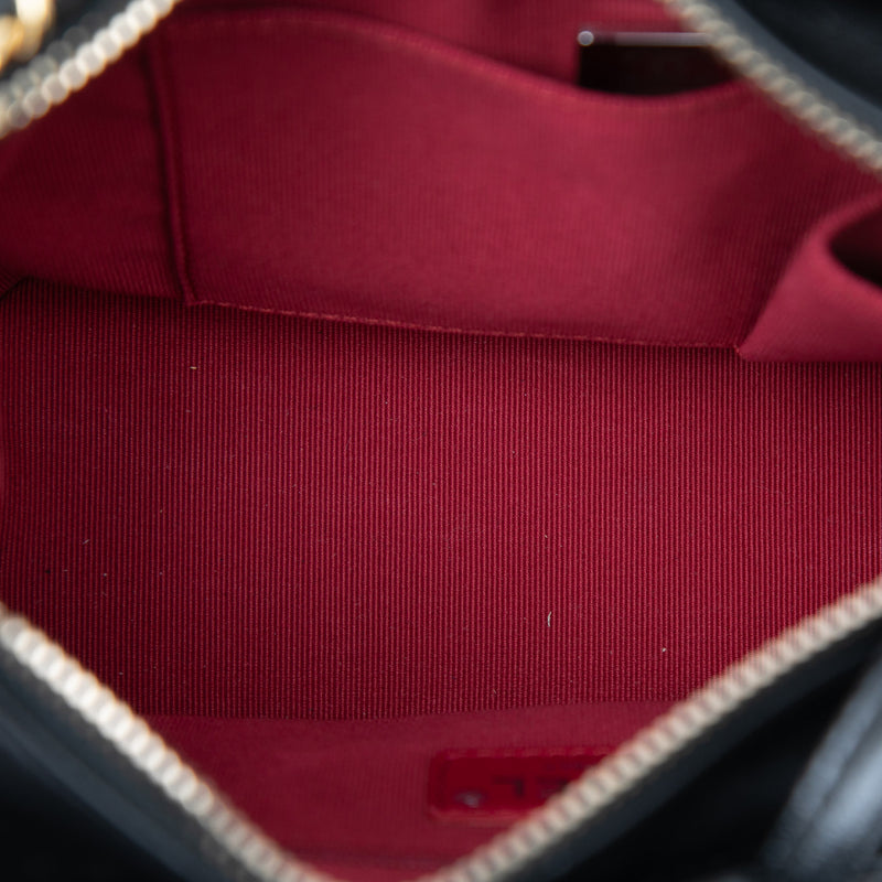 Small Quilted Aged Calfskin Gabrielle Hobo - Image 4