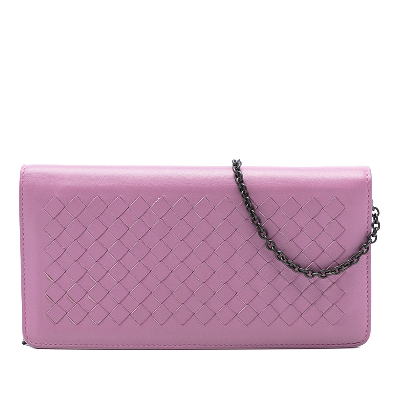 Nappa Intrecciato Continental Wallet on Chain - Image 1