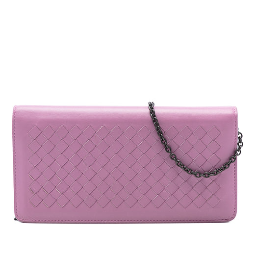 Nappa Intrecciato Continental Wallet on Chain - Image 1